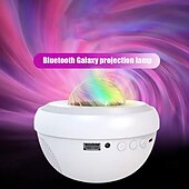 tanie Lampy projekcyjne-1 szt. Lampa projekcyjna gwiaździstego nieba Bluetooth Zasilacz USB Lampa dekoracyjna w pomieszczeniu, zdalnie sterowana