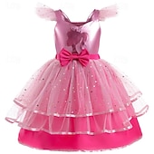 billige Jentekostymer-Prinsesse Kjoler Kostume Cosplay for Jente Barne Karneval Fest Ytelse