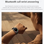 preiswerte Smartwatch-696 NX22 Smartwatch 1.78 Zoll Smartwatch Fitnessuhr Bluetooth Schrittzähler Anruferinnerung Schlaf-Tracker Kompatibel mit Android iOS Damen Herren GPS Freisprechanlage Nachrichterinnerung IP 67 46mm