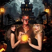 preiswerte Zubehör-Hexe Zauberer Walpurgisnacht Hut Kinder Erwachsene Herren Damen Unisex Klassisch &amp; Zeitlos Cosplay-Kostüm Party Halloween Maskerade Maskerade Karneval Einfaches Karnevalskostüm