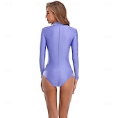 olcso Matt-Zentai öltöny Szerepjáték Jelmezek Bőrruházat Nindzsa Farsangi jelmez Overall Királyok napja Női Akrobatatrikó Szexi jelmez Tömör szín Spandex Lycra Ruha mert Mindszentek napja Farsang Álarcos