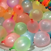 cheap Water Toys-Water Balloons Instant Balloons Easy Quick Fill Balloons Splash Fun for Kids Girls Boys Balloons Set Party Games Quick Fill 814 Balloons for Outdoor Summer Funs
