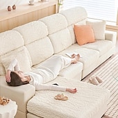 economico Copridivano-fodera elastica per cuscino del divano - tessuto elastico e resistente - facile da installare e pulire - perfetta per proteggere e rinfrescare i cuscini del divano - ideale per l&#039;arredamento della