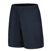 abordables Pantalones cortos de sudor-Hombre Pantalones cortos de sudor Pantalón corto Pantalones cortos de verano Bolsillo Cintura elástica Plano Comodidad Corto Deporte Diario Noche Moda Casual Negro Azul Real Microelástico