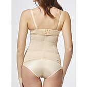 Недорогие Фитнес-корсет Waist Trainer-женские регулируемые повседневные простые однотонные домашние наряды