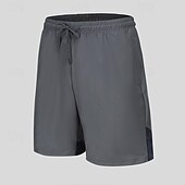 baratos Shorts de moletom-Homens Shorts de moletom Calção Shorts de verão Bolsos Com Cordão Cintura elástica Tecido Conforto Curto Esportes Diário Para Noite Moda Casual Preto Cinzento Micro-Elástica