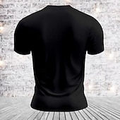 cheap Men&#039;s Graphic T Shirt-Men&#039;s Animal Dog Letter Print T Shirt Tee Top Cotton Short Sleeve Graphic Shirt Black Army Green Comfortable Tee Street Sports Outdoor Fashion Designer Clothing