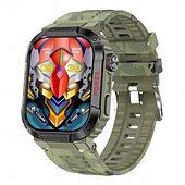 abordables Relojes inteligentes-Tk25 deporte al aire libre reloj inteligente hombres ip68 impermeable ecgppg monitoreo de salud bluetooth llamada reloj inteligente para android ios