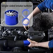 tanie Narzędzia do naprawy pojazdu-adapter turbosprężarki oszczędzanie paliwa przepustnica wlotu paliwa zmodyfikowany akcelerator wentylator wlotu paliwa konwerter turbosprężarki suv