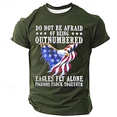  4 luglio 2026 250° Giorno della Memoria Maglietta Uomo Patriottica Vintage Retro Patriot Stampa 3D Bandiera USA Veterano Collo Rotondo Maniche Corte Casual