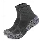 abordables Calcetines de running-calcetines de compresión de talla grande calcetines deportivos deportivos calcetines para correr 1 par de calcetines a rayas antideslizantes transpirables absorbe el sudor cómodo entrenamiento de
