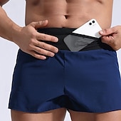 cheap Sweat Shorts-Men&#039;s Sweat Shorts Shorts Summer Shorts Pocket Drawstring Elastic Waist Plain Comfort Short Sports Outdoor Daily Going out Fashion Casual Black Red Micro-elastic