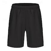 abordables Pantalones cortos de sudor-Hombre Pantalones cortos de sudor Pantalón corto Pantalones cortos de verano Bolsillo Cintura elástica Plano Comodidad Corto Deporte Diario Noche Moda Casual Negro Azul Real Microelástico