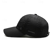 levne Pánská baseballová čepice-Pánské Kšiltovka Sluneční klobouk Trucker Hat Černá Bílá Čínský nylon Módní Na běžné nošení ulice Denní Písmeno Nastavitelná Proti sluci Prodyšné