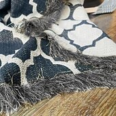 Недорогие Одеяла-Льняное одеяло в полоску с бахромой для дивана/кровати/дивана/подарок, натуральный мытый лен, однотонный, мягкий дышащий, уютный, домашний декор в стиле бохо в деревенском стиле