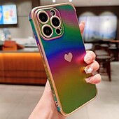 Недорогие Чехлы для iPhone-телефон Кейс для Назначение айфон 16 Айфон 15 Про Макс Плюс iPhone 14 13 12 11 Pro Max Plus Кейс на заднюю панель Блеск Блеск Блестящий Защита от удара ТПУ Покрытие