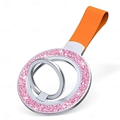 abordables Soporte para móvil-Titular del anillo del teléfono Rotativo Plegable Magnética Soporte para teléfono para Exterior Escritorio Compatible con iPhone 15 14 Plus 13 12 Mini 11 Pro Max X XR XS Max Accesorio para Teléfono