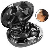 preiswerte TWS Echte kabellose Kopfhörer-1PC schmerzfreies Tragen Ohr-Clip-Ohrhörer TWS kabellose Bluetooth 5.3 Ohrhörer mit Mikrofon