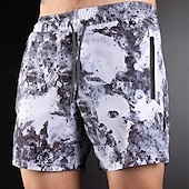 billiga Löparshorts-Herr Joggingshorts Gymshorts Tröjor Ficka Snörning Elastiskt midjeband Shorts Utomhus Sport &amp; Utomhus Sport Snabb tork Lättvikt Mjuk Maraton Löpning Träna Skräddarsydd passform Sportkläder Sportkläder