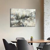 billiga Abstrakta målningar-handgjord oljemålning canvas väggkonst dekoration modern abstrakt för heminredning rullad ramlös osträckt målning
