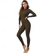 olcso Matt-Zentai öltöny Szerepjáték Jelmezek Bőrruházat Nindzsa Farsangi jelmez Overall Királyok napja Női Akrobatatrikó Szexi jelmez Tömör szín Spandex Lycra Ruha mert Mindszentek napja Farsang Álarcos