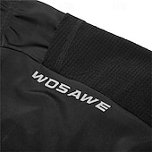 abordables Shorts, collants et pantalons pour hommes-WOSAWE Homme Short Vélo Cuissard Velo Cyclisme Vélo Cuissard Short Short rembourré / Chamois Coupe ajustée Des sports Respirable Séchage rapide Haute élasticité Confortable Noir Vêtement Tenue Tenues