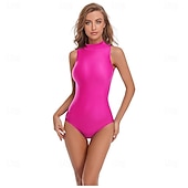 olcso Matt-Zentai öltöny Szerepjáték Jelmezek Bőrruházat Nindzsa Farsangi jelmez Overall Királyok napja Női Akrobatatrikó Szexi jelmez Tömör szín Spandex Lycra Ruha mert Mindszentek napja Farsang Álarcos