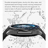 abordables Montres connectées-696 DTWatchX Montre intelligente 1.43 pouce Smartwatch Montre Connectée Bluetooth Podomètre Rappel d&#039;Appel Moniteur de Sommeil Compatible avec Android iOS Femme Hommes Mode Mains-Libres Rappel de