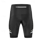 abordables Shorts, collants et pantalons pour hommes-WOSAWE Homme Short Vélo Cuissard Velo Cyclisme Vélo Cuissard Short Short rembourré / Chamois Coupe ajustée Des sports Respirable Séchage rapide Haute élasticité Confortable Noir Vêtement Tenue Tenues