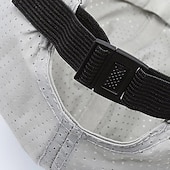 preiswerte Baseballkappe für Herren-Herren Cap Basecap Sonnenhut Kappe Schwarz Weiß Polyester Modisch Brautkleider schlicht Strasse Täglich Buchstabe Einstellbar Sonnenschutz Atmungsaktiv