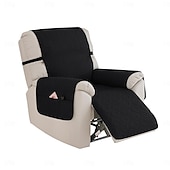 cheap Recliner Cover-100% Waterproof Reclining Couch Covers, Non Slip Covers for Recliner Chair with Pocket, Washable Reclining Chair Quilted Furniture Protector for Kids, Pets
