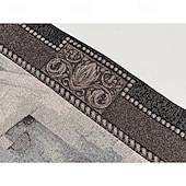 preiswerte Jacquardgewebte Wandteppiche-Jacquardgewebter Wandteppich, Gobelin, Aubusson, Wandkunst, zum Aufhängen, großer Wandteppich, Reproduktion, Webstuhl, Baumwollgewebe, belgischer Wandteppich von Lady Godiva (ohne Quasten und Stange)