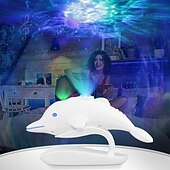billiga stjärngalaxprojektorlampor-delfin stjärnklar stjärna projektorljus galax projektor nattlampa med fjärrkontroll justerbar färg ljusstyrka och rörelse stjärna nattljus projektor presenter för flickor sovrum barn vuxna