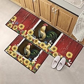 levne Běžecké koberce-farma kuře kobereček kuchyňská podložka protiskluzová olejivzdorná podložka do obývacího pokoje koberec vnitřní venkovní podložka ložnice výzdoba koupelna podložka vchod kobereček podložka pod dveře