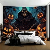 tanie Dekoracja Halloween-dekoracje halloween dziewczyna duch wiszący gobelin sztuka ścienna duży gobelin dekoracja ścienna tło zdjęcia koc zasłona dom sypialnia salon
