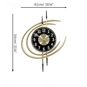 cheap Wall Accents-Wall Clock Fashion Modern Wall Decoration Creative Personality Living Room 41*54CM