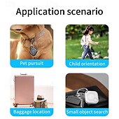 ieftine Comportament &amp; Antrenament Câini-Găsitor inteligent Tracker GPS pentru animale de companie Dispozitiv anti-pierdere Mini Gps Tracker pentru portofel copii Căutare de chei pentru câine bătrân ios Găsește aplicația mea (nu pentru