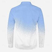 cheap Men&#039;s Dress Shirts-Men&#039;s Shirt Dress Shirt Button Up Shirt Plaid Daily Light Blue Red Blue Gray Long Sleeve Turndown Fall Winter Clothing Apparel Button Up