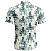 voordelige Heren shirts-Voor heren Wielrenshirt Grafisch dier Korte mouw Fietsen T-shirt Shirt Kleding Bovenlichaam met 3 achterzakken Bergracen Sneldrogend Ademend Sport Donkerblauw Kleding