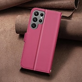 Недорогие Чехлы для Samsung-телефон Кейс для Назначение SSamsung Galaxy S24 S23 S22 S21 Ultra Plus А55 А35 А25 А15 5Г A54 A34 A14 A72 A52 A32 A22 A12 A53 A33 A23 A13 S25 Ультра Кейс на заднюю панель Кошелек для карт