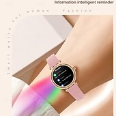 abordables Pulseras inteligentes-696 CF37 Reloj inteligente 1.27 pulgada Pulsera inteligente Bluetooth Podómetro Recordatorio de Llamadas Seguimiento del Sueño Compatible con Android iOS Mujer Hombre Llamadas con Manos Libres