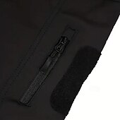 abordables Softshell, polares y chaquetas de montaña-Hombre Chaqueta Softshell Chaqueta para senderismo Al aire libre Bloque de color Resistente al Viento Resistente al Agua Sudadera Chaqueta cortavientos Camping / Senderismo / Espeleología Viaje Negro
