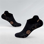 preiswerte Laufsocken-Kompressionsstrümpfe Sportsocken laufsocken 1 Paar Farbblock Herren Röhrensocken Atmungsaktiv Schweißableitend Komfortabel Fitnesstraining Basketball Laufen Joggen Radsport Sport Farbblock Nylon