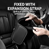 お買い得  車用シートカバー-車用アームレスト ブースターパッド 車用アームレスト ボックスパッド 車載 車内用 ブラック ブラウン レッド