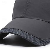 billiga Baseballkeps herr-Herr Basebollkeps Solhatt Trucker Hat Svart Marinblå Chinlon Lappverk Mode Ledigt Gata Dagligen Färgblock Justerbara Solskyddskräm Andningsfunktion