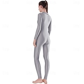 olcso Matt-Zentai öltöny Szerepjáték Jelmezek Bőrruházat Nindzsa Farsangi jelmez Overall Királyok napja Női Akrobatatrikó Szexi jelmez Tömör szín Spandex Lycra Ruha mert Mindszentek napja Farsang Álarcos