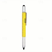 cheap Pens &amp; Pencils-6in1 Metal Multitool Pen Portable Screwdriver Multitool for Writing Drawing 1 PCS