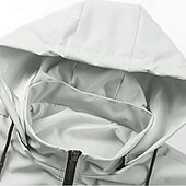 economico Fleece &amp; Giacche 3 in 1-Per uomo Giacca Softshell Giubbino da escursione All&#039;aperto Color Block Antivento Resistente all&#039;acqua Felpa con cappuccio Giacca a vento Campeggio / Escursionismo / Speleologia Viaggi Nero Blu Verde