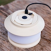 abordables Guirlandes lumineuses USB-Guirlande lumineuse led enroulable de 20m, éclairage de camping avec guirlande lumineuse rétractable, atmosphère festive, éclairage de tente de fête, courant