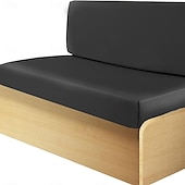 זול כיסוי ספה-100% עמיד למים כיסויי כריות ל-Rv Dinette, כיסויי כריות מחנאות לפטיו חיצוני גינה דשא חצר כיסוי ספסל ל-Rv כיסוי ספה